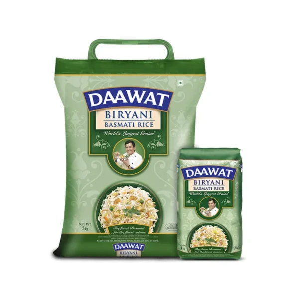 Basmati Rice Extra Long Daawat Green